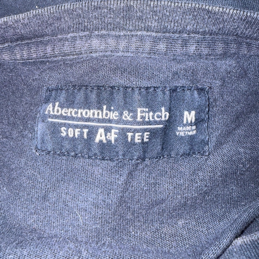 Abercrombie Black Long Sleeve Shirt soft AF size M - Picture 4 of 5